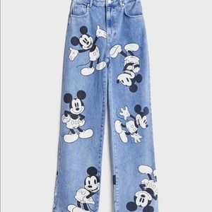 Mickey Mouse Wide Leg jeans